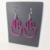 Earring-model-Hamsa5-color-Purple-miniature Earring model Hamsa 5 Boucles d'oreilles couleur purple