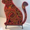 Chat mandala 6 couches belge