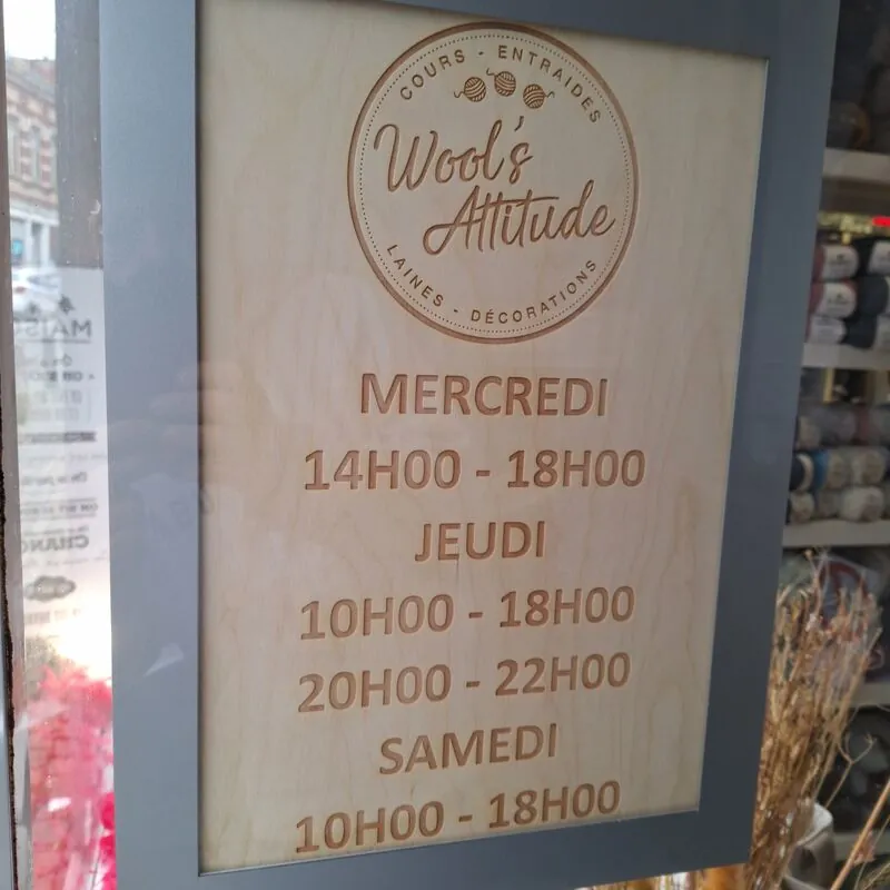 Signalétique professionnelle gravée