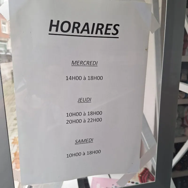 Panneau horaire avant