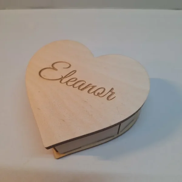 boite coeur st valentin personnalisé