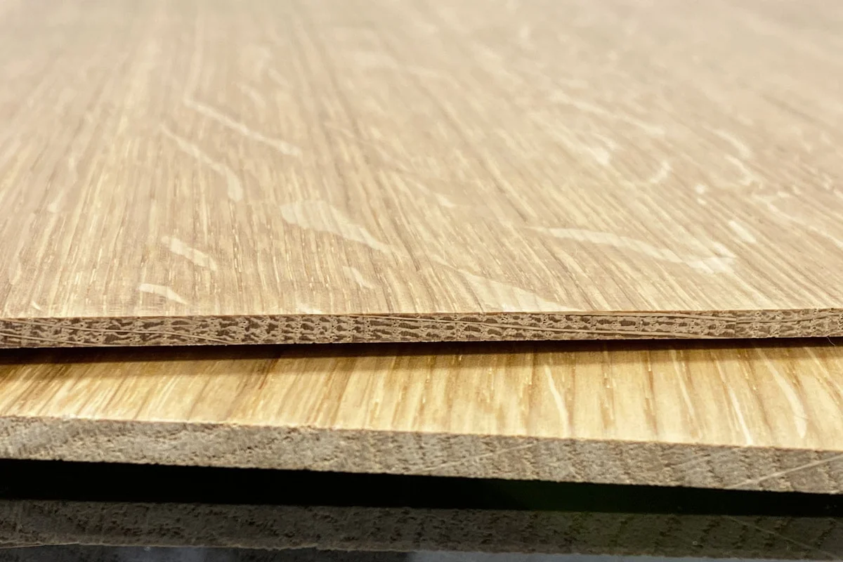 Plaque bois massif chêne gravée au laser