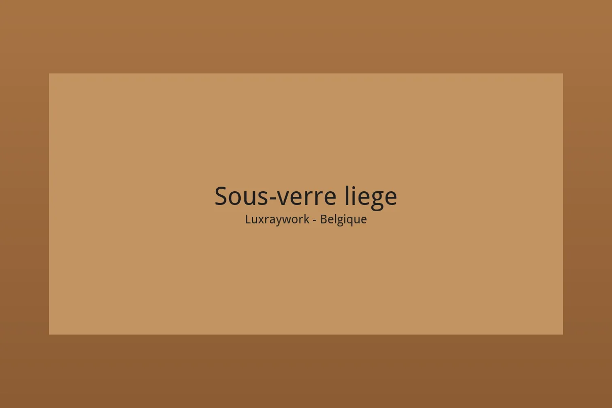 Sous-verres liège (coasters)